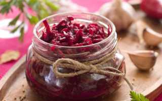 Салат на зиму из кабачков и свеклы