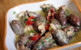Куриные сердечки: простые и вкусные рецепты приготовления