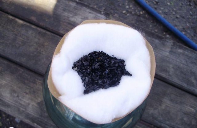 Активированный уголь для очистки воды