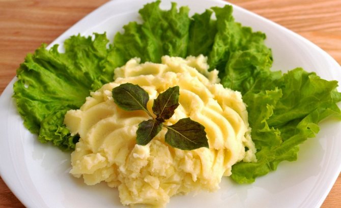 Картофельное пюре