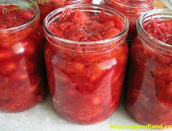 Салат из фасоли и свеклы с овощами на зиму. Пошаговый рецепт