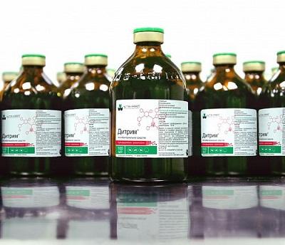 Состав и инструкция по применению Дитрима для кроликов, дозировка и аналоги